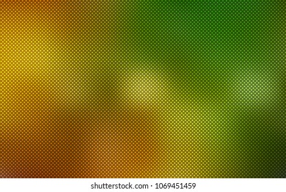 Dark Green, Yellow vector layout with circle shapes. Blurred decorative design in abstract style with bubbles. Beautiful design for your business advert.