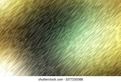 Dark Green, Yellow vector layout with flat lines. Decorative shining illustration with lines on abstract template. The pattern can be used for busines ad, booklets, leaflets