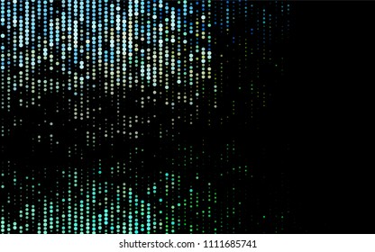 Dark Green, Yellow vector  layout with circle shapes. Beautiful colored illustration with blurred circles in nature style. The pattern can be used for ads, leaflets of liquid.