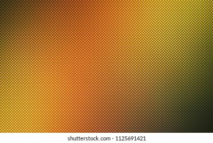 Dark Green, Yellow vector layout with circle shapes. Glitter abstract illustration with blurred drops of rain. Pattern can be used for ads, leaflets.