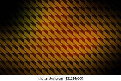 Dark Green, Yellow vector layout with flat lines. Shining colored illustration with sharp stripes. Pattern for your busines websites.