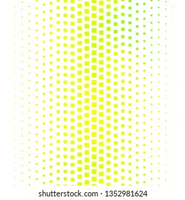 Dark Green, Yellow vector layout with lines, rectangles. Rectangles with colorful gradient on abstract background. Pattern for websites, landing pages.
