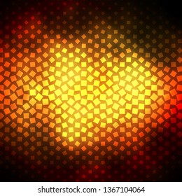 Dark Green, Yellow vector layout with lines, rectangles. New abstract illustration with rectangular shapes. Pattern for websites, landing pages.