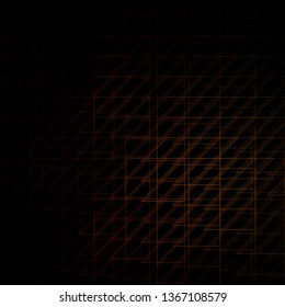 Dark Green, Yellow vector layout with lines. Colorful gradient illustration with abstract flat lines. Pattern for ads, commercials.