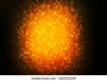 Dark Green, Yellow vector layout with lines, rectangles. Rectangles on abstract background with colorful gradient. Pattern can be used for websites.