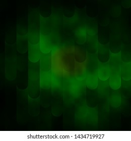 Dark Green, Yellow vector layout with lines. Colorful gradient illustration with abstract flat lines. Smart design for your promotions.