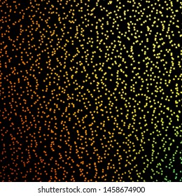 Dark Green, Yellow vector layout with bright stars. Colorful illustration with abstract gradient stars. Pattern for wrapping gifts.