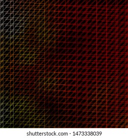 Dark Green, Yellow vector layout with lines. Repeated lines on abstract background with gradient. Pattern for websites, landing pages.