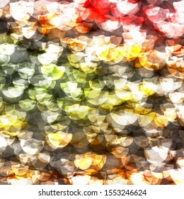 Dark Green, Yellow vector layout with circle shapes. Glitter abstract illustration with colorful drops. New template for a brand book.