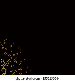 Dark Green, Yellow vector layout with circles. Abstract illustration with colorful spots in nature style. Pattern for business ads.