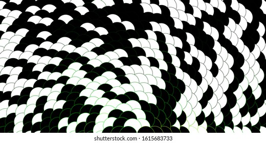 Dark Green, Yellow vector layout with circle shapes. Abstract illustration with colorful spots in nature style. Pattern for business ads.