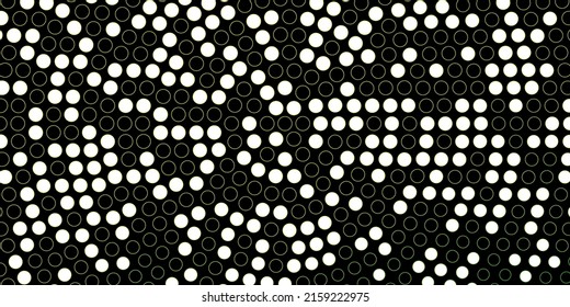 Dark Green, Yellow vector layout with circle shapes. Abstract illustration with colorful spots in nature style. Pattern for business ads.