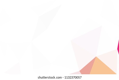 Dark Green, Yellow vector low poly layout. Creative illustration in halftone style with triangles. Triangular pattern for your design.