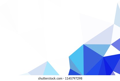Dark Green, Yellow vector low poly cover. Modern abstract illustration with triangles. A completely new design for your leaflet.