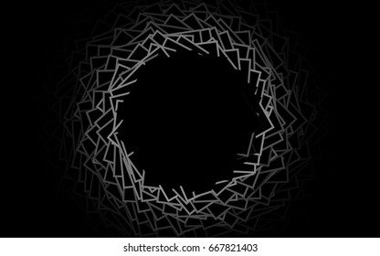 Dark Green, Yellow vector low poly background. A sample with a polygonal design. Illustration in polygonal style with repeating squares