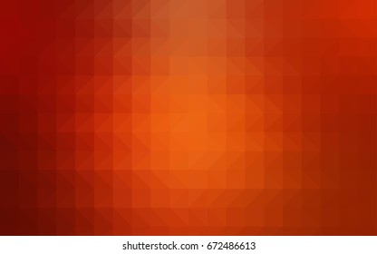 Dark Green, Yellow vector low poly pattern. A completely new color illustration in a vague style. The elegant pattern can be used as part of a brand book.