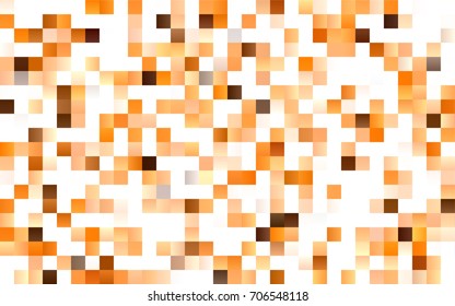 Dark Green, Yellow vector low poly background. A sample with a polygonal design. Illustration in polygonal style with repeating squares