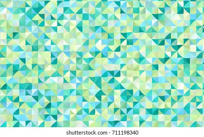 Dark Green, Yellow vector low poly template. Glitter abstract illustration with an elegant design. The completely new template can be used for your brand book.