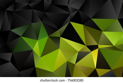 Dark Green, Yellow vector low poly background. Colorful illustration in abstract style with gradient. A new texture for your design. Dark Green, Yellow vector low poly background. Colorful illustration in abstract style with gradient. A new texture for your design.