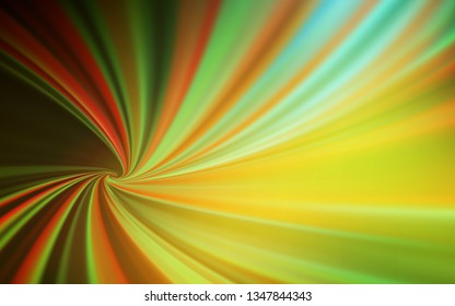 Dark Green, Yellow vector modern elegant layout. Abstract colorful illustration with gradient. New way of your design.