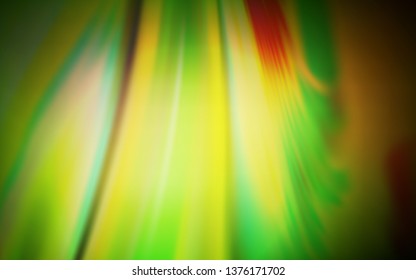 Dark Green, Yellow vector modern elegant background. An elegant bright illustration with gradient. Elegant background for a brand book.