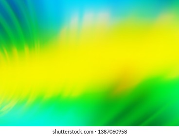 Dark Green, Yellow vector modern elegant background. An elegant bright illustration with gradient. The background for your creative designs.