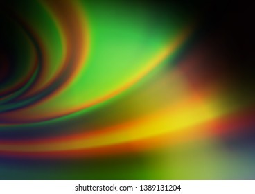 Dark Green, Yellow vector modern elegant template. An elegant bright illustration with gradient. Brand new design for your business.