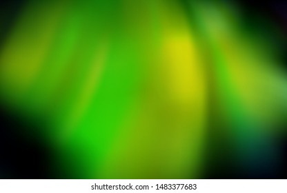 Dark Green, Yellow vector modern elegant layout. An elegant bright illustration with gradient. Smart design for your work.