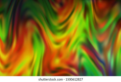 Dark Green, Yellow vector modern elegant background. Colorful illustration in abstract style with gradient. Background for designs.