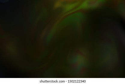 Dark Green, Yellow vector modern elegant backdrop. Creative illustration in halftone style with gradient. New way of your design.