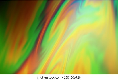 Dark Green, Yellow vector modern elegant layout. Abstract colorful illustration with gradient. Smart design for your work.