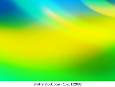Dark Green, Yellow vector modern elegant background. Glitter abstract illustration with an elegant design. A new texture for your design.