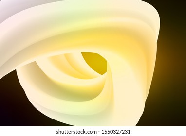 Dark Green, Yellow vector modern elegant background. Glitter abstract illustration with gradient design. The best blurred design for your business.