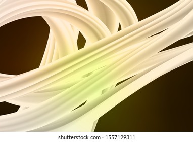 Dark Green, Yellow vector modern elegant layout. Modern abstract illustration with gradient. New style for your business design.