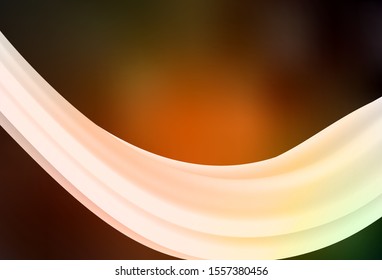 Dark Green, Yellow vector modern elegant backdrop. Colorful illustration in abstract style with gradient. New style design for your brand book.