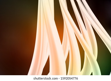 Dark Green, Yellow vector modern elegant background. A completely new colored illustration in blur style. New design for your business.