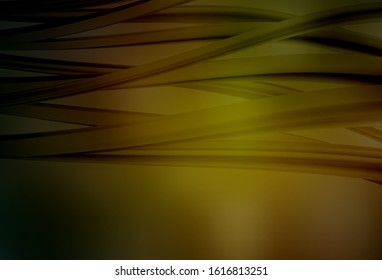 Dark Green, Yellow vector modern elegant layout. Colorful abstract illustration with gradient. New way of your design.