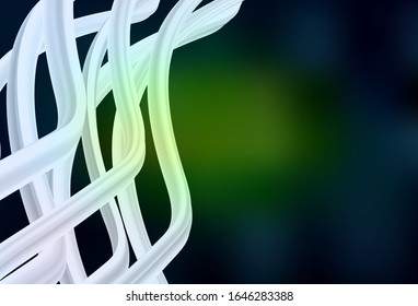 Dark Green, Yellow vector modern elegant background. Modern abstract illustration with gradient. New way of your design.