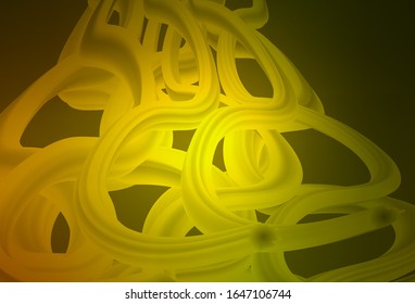 Verde oscuro, el amarillo vectorial moderno y elegante fondo. Una elegante ilustración brillante con gradiente. Fondo para los diseños.