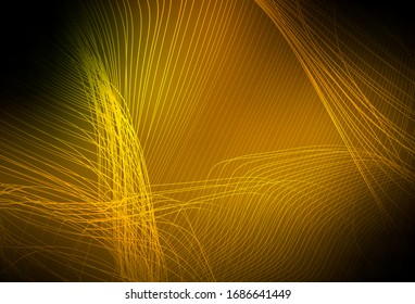 Diseño moderno y elegante vectorial amarillo, verde oscuro. Ilustración abstracta de color con degradado. Nuevo diseño de estilo para su libro de marca.