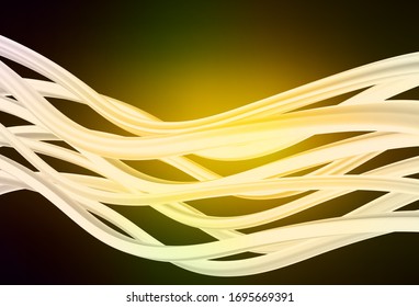 Dark Green, Yellow vector modern elegant layout. Abstract colorful illustration with gradient. New way of your design.