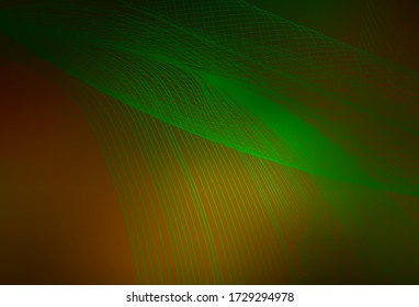 Dark Green, Yellow vector modern elegant layout. Modern abstract illustration with gradient. The best blurred design for your business.