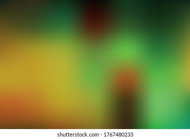 Dark Green, Yellow vector modern elegant backdrop. Modern abstract illustration with gradient. Blurred design for your web site.