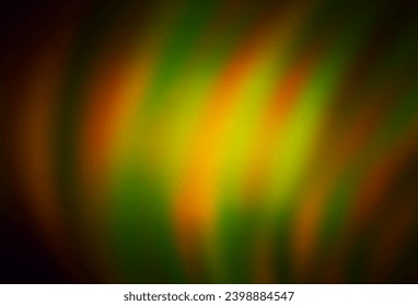 Dark Green, Yellow vector modern elegant backdrop. New colored illustration in blur style with gradient. Elegant background for a brand book.