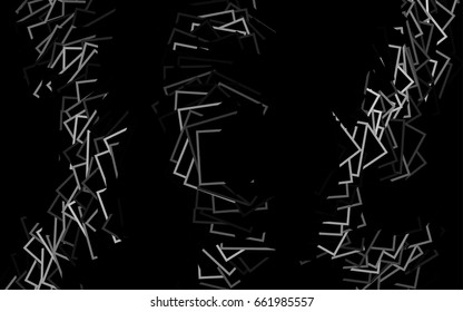 Dark Green, Yellow vector modern geometrical background. Abstract template. Geometric pattern in square style with gradient.