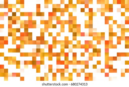 Dark Green, Yellow vector modern geometrical background. Abstract template. Geometric pattern in square style with gradient.