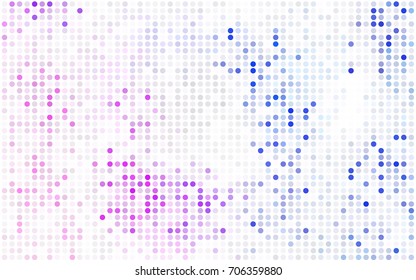 Dark Green, Yellow vector modern geometrical circle abstract background. Dotted texture template. Geometric pattern in halftone style with gradient. 