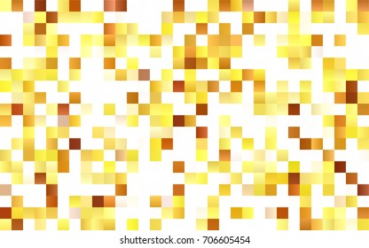 Dark Green, Yellow vector modern geometrical background. Abstract template. Geometric pattern in square style with gradient.