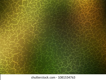 Dark Green, Yellow vector natural abstract background. Brand-new colored illustration in blurry style with doodles. The pattern can be used for heads of websites and designs.