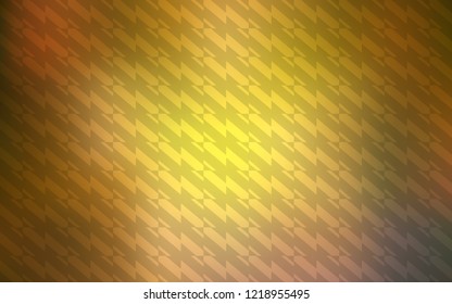 Dark Green, Yellow vector pattern with sharp lines. Shining colored illustration with sharp stripes. Pattern for your busines websites.
